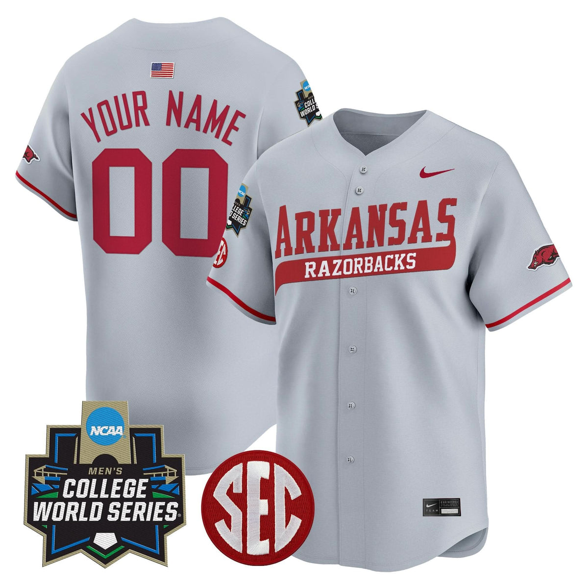 AR 2025 World Series Vapor Premier Limited Custom Jersey - Stitched