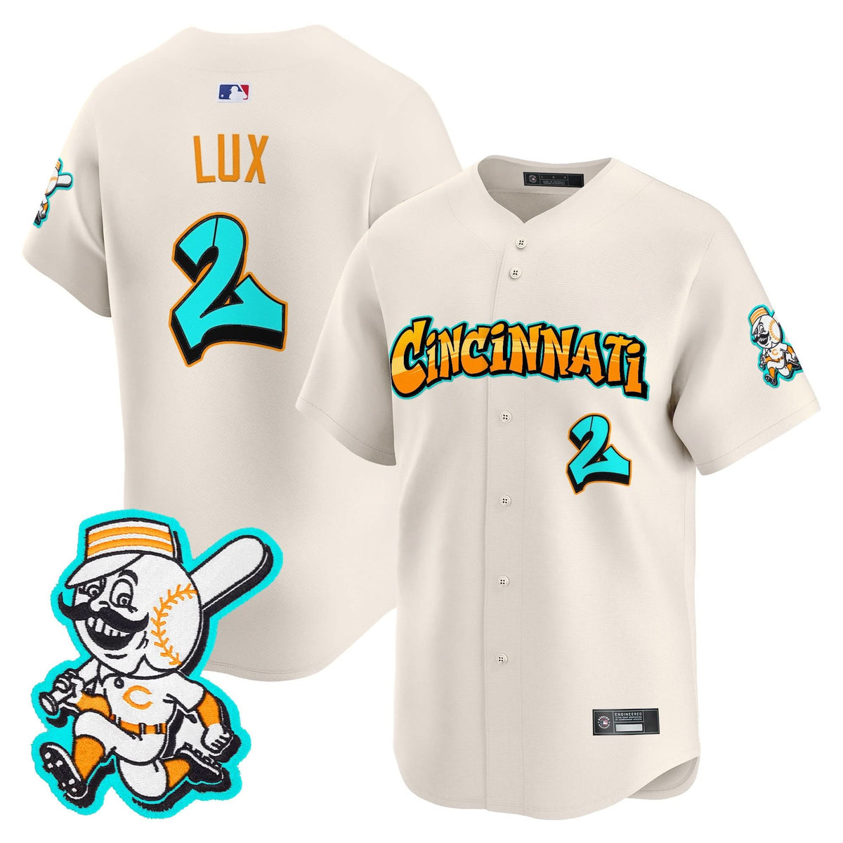 CR 'Graffiti Queen City Edition' Vapor Premier Limited Jersey - Stitched