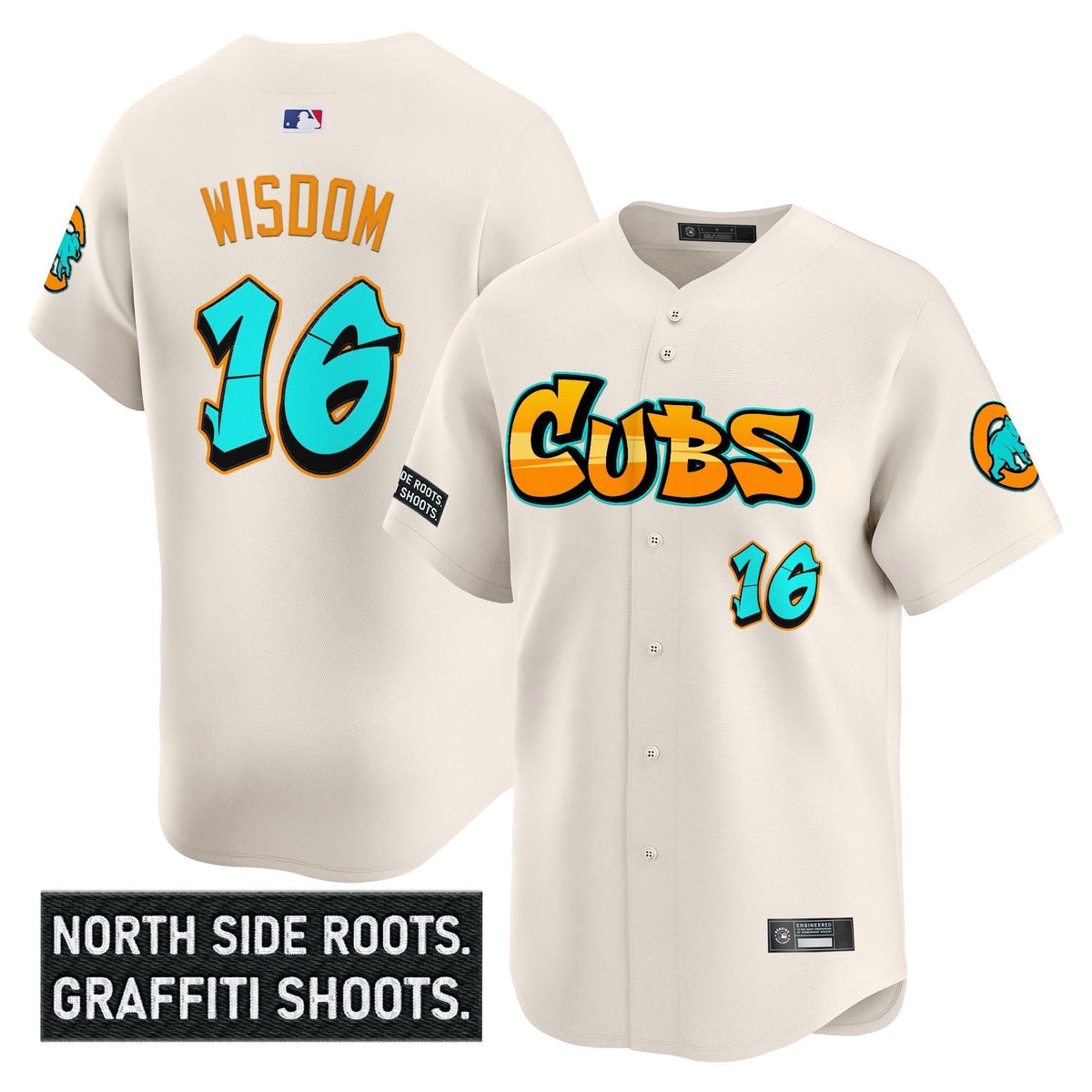 CC 'Graffiti North Side Edition' Vapor Premier Limited Jersey - Stitched