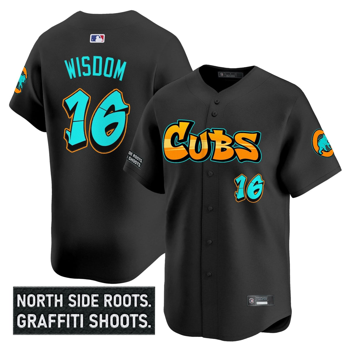 CC 'Graffiti North Side Edition' Vapor Premier Limited Jersey - Stitched