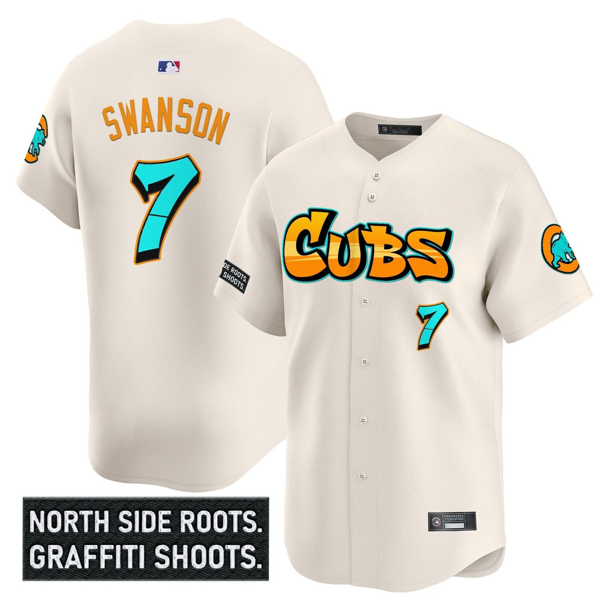 CC 'Graffiti North Side Edition' Vapor Premier Limited Jersey - Stitched