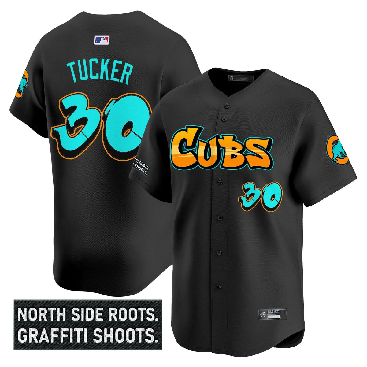 CC 'Graffiti North Side Edition' Vapor Premier Limited Jersey - Stitched