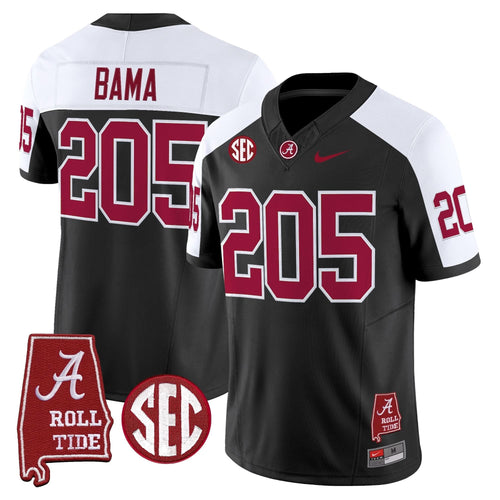 ACT Throwback Vapor Limited Jersey - Alabama Map
