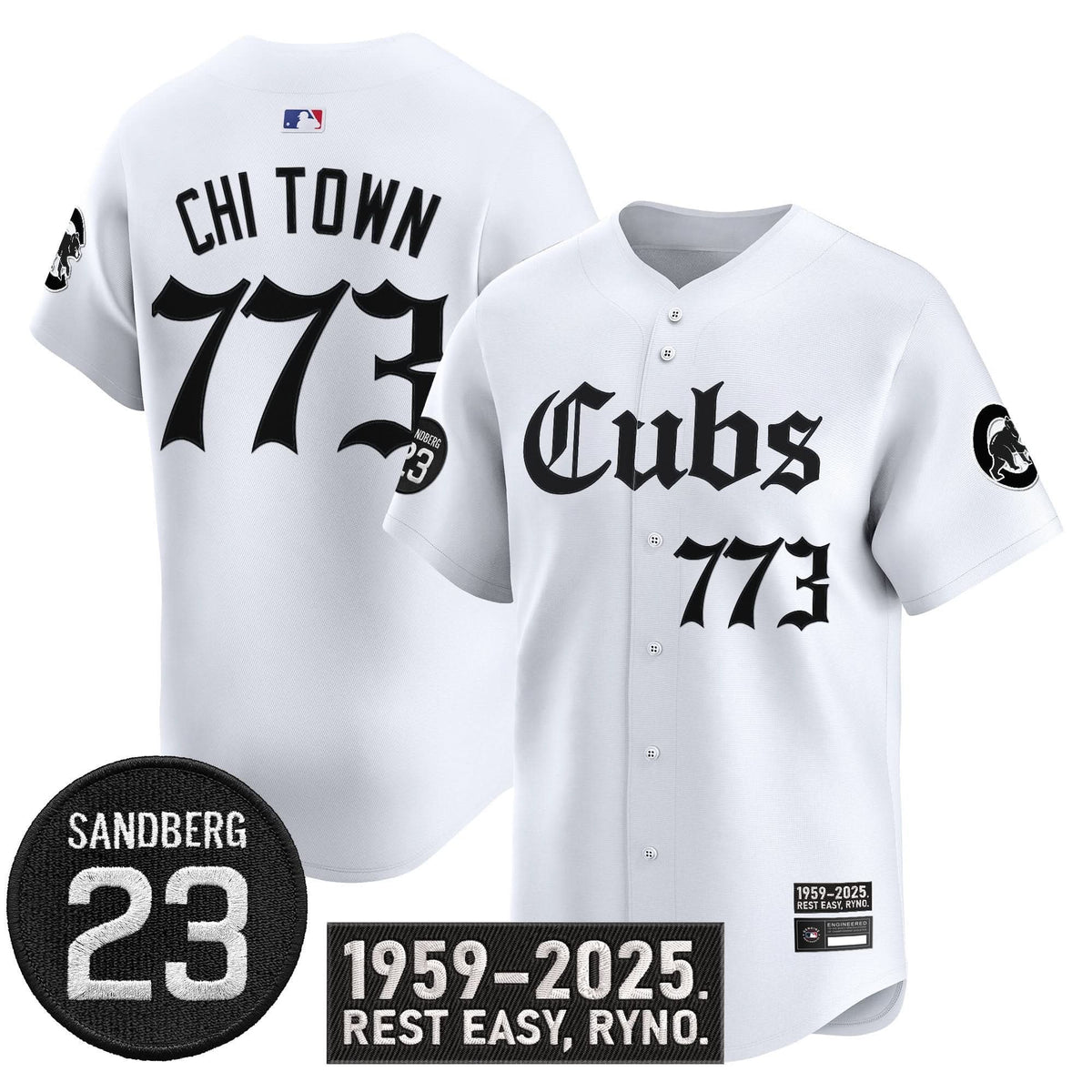 CC 'Ryne Sandberg Tribute' Vapor Premier Limited Jersey - Stitched