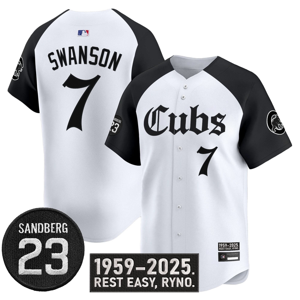 CC 'Ryne Sandberg Tribute' Vapor Premier Limited Jersey - Stitched