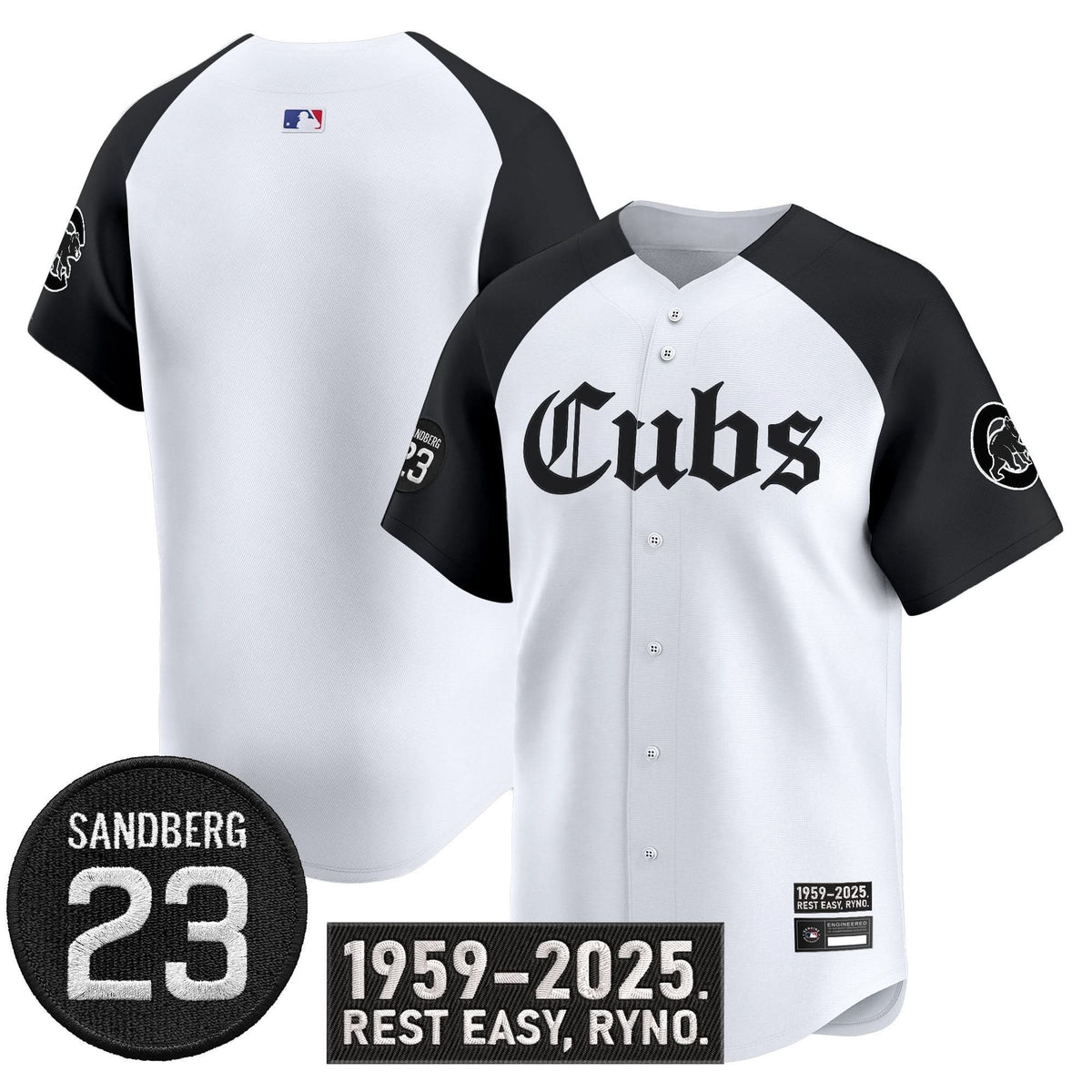 CC 'Ryne Sandberg Tribute' Vapor Premier Limited Jersey - Stitched
