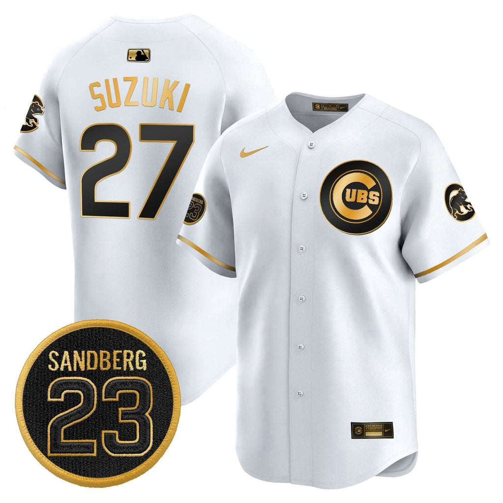 CC 'Ryne Sandberg Tribute' Vapor Premier Limited Jersey V2 - Stitched