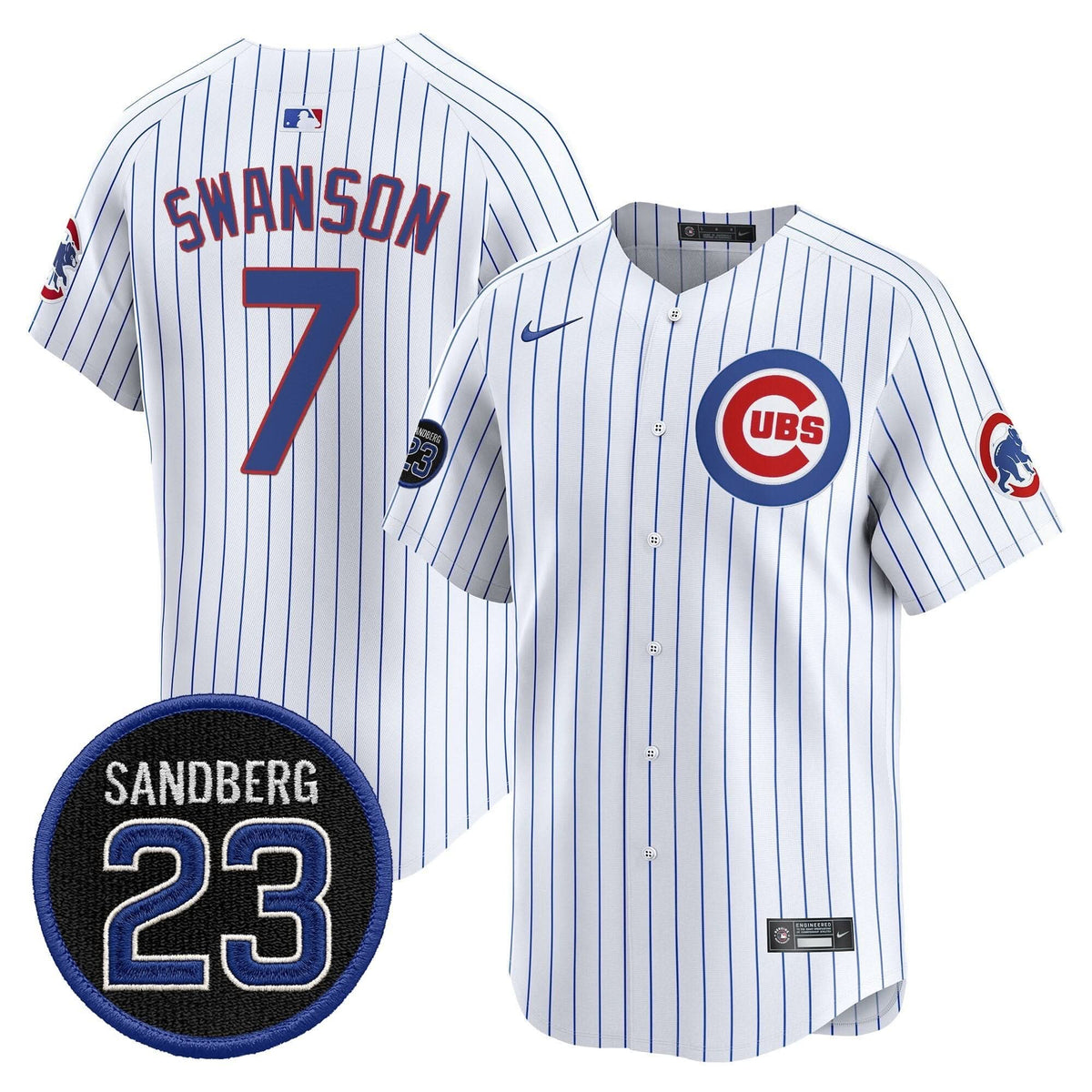 CC 'Ryne Sandberg Tribute' Vapor Premier Limited Jersey V2 - Stitched