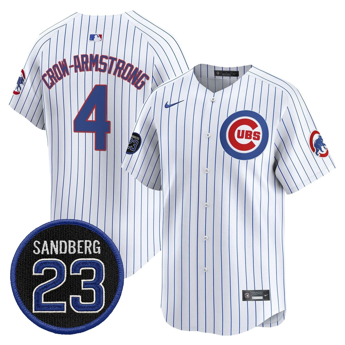 CC 'Ryne Sandberg Tribute' Vapor Premier Limited Jersey V2 - Stitched