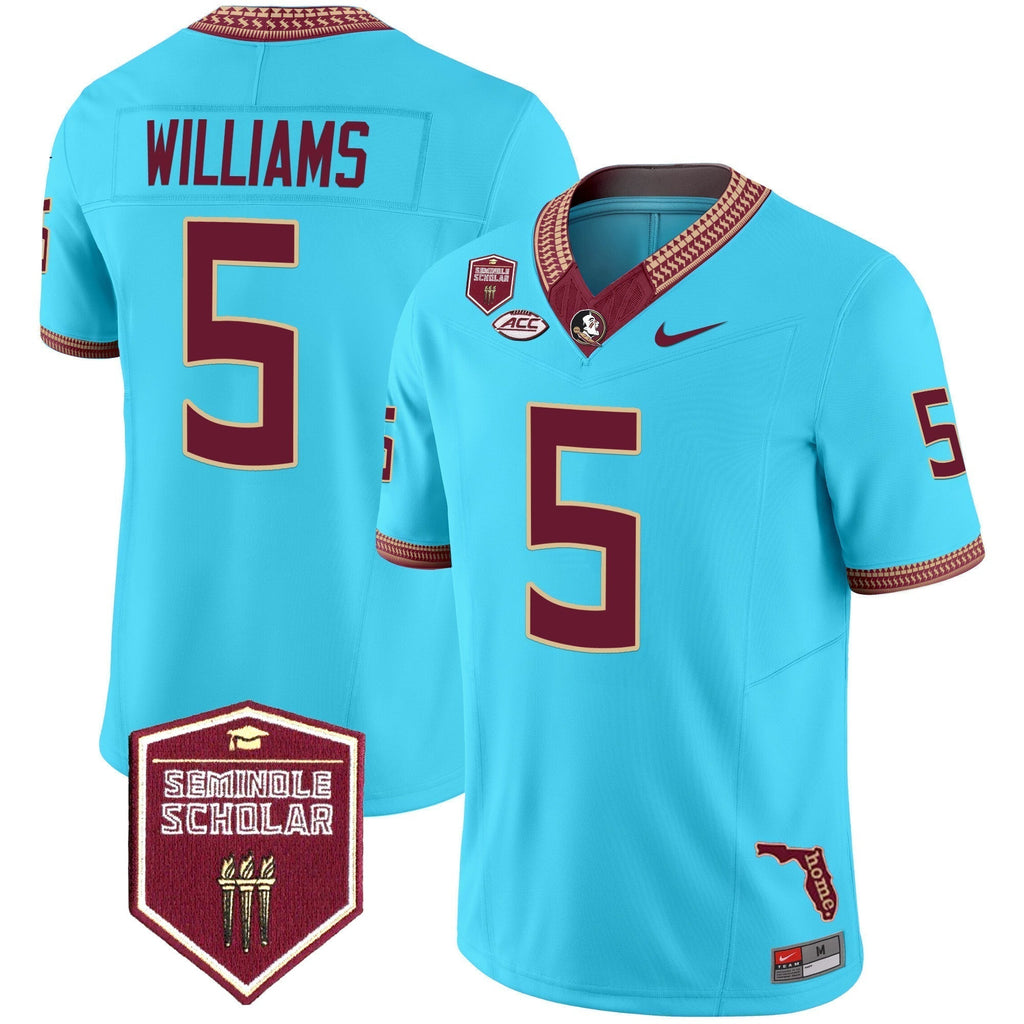 FSS 2025 Seminole Scholar Patch Vapor Limited Jersey