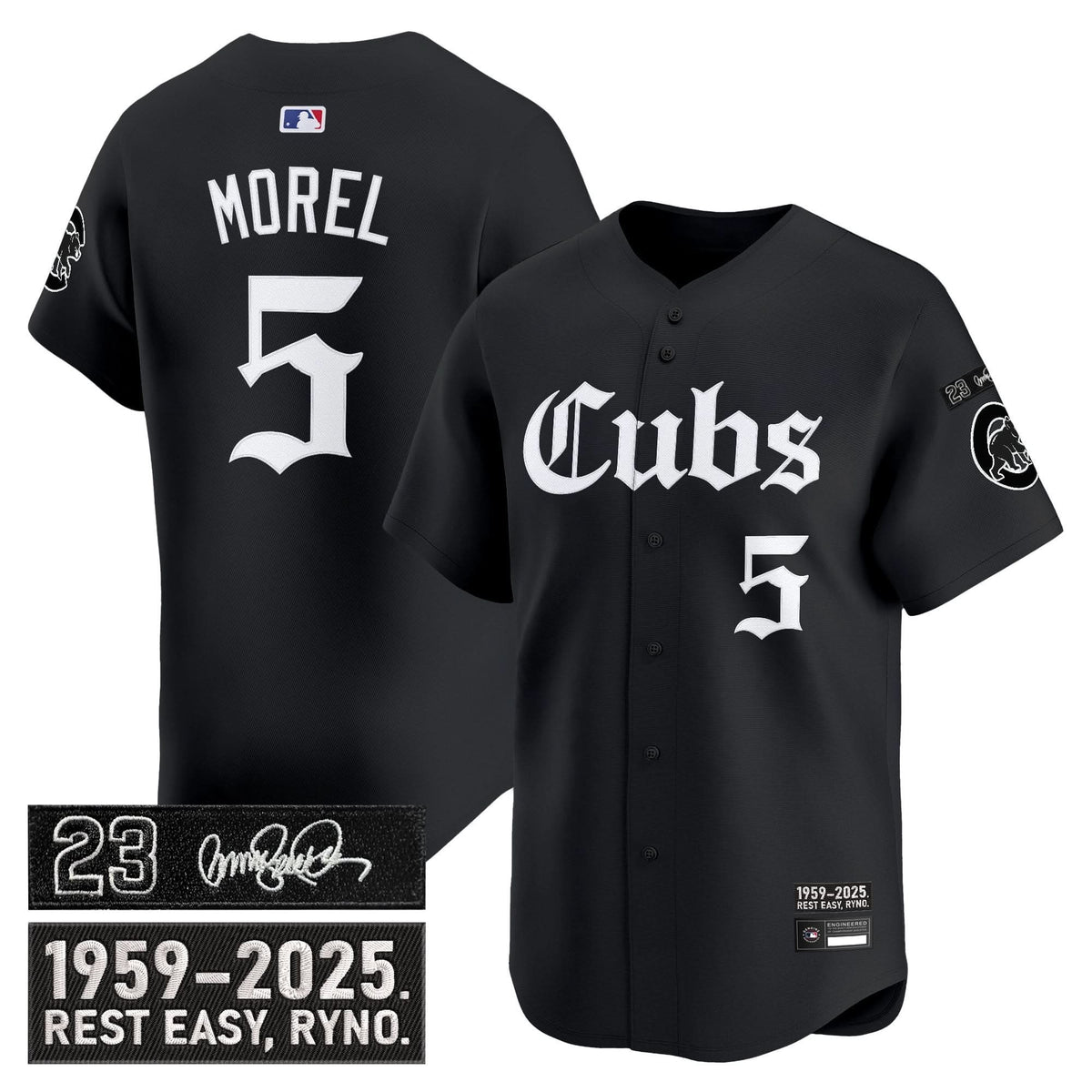 CC 'Ryne Sandberg Tribute' Vapor Premier Limited Jersey - Gothic Edition - Stitched