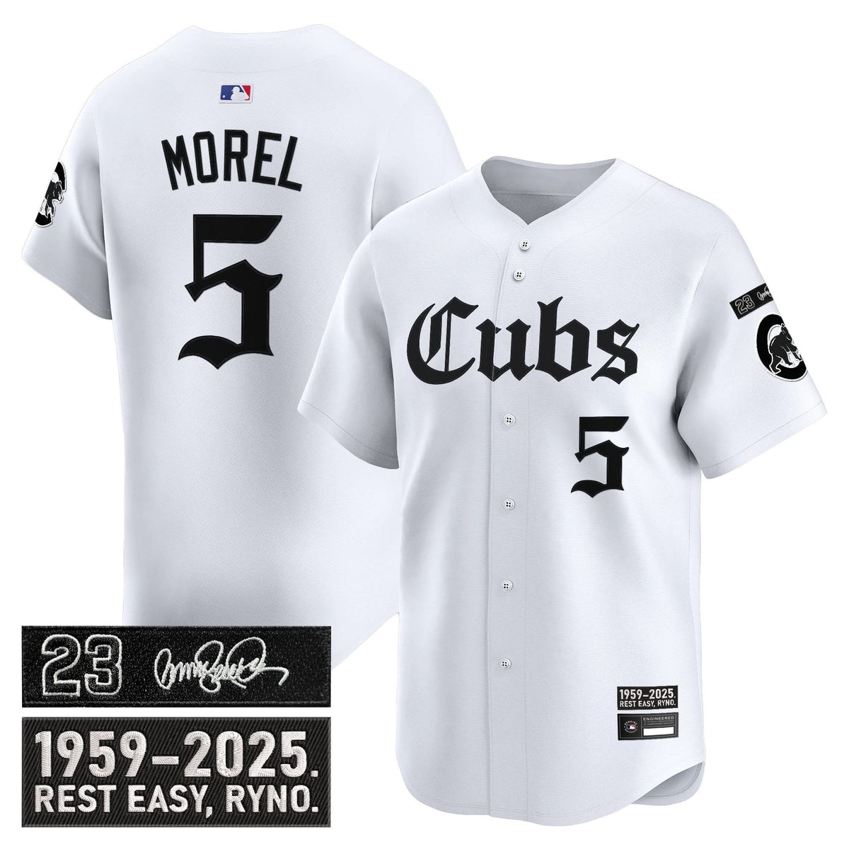 CC 'Ryne Sandberg Tribute' Vapor Premier Limited Jersey - Gothic Edition - Stitched