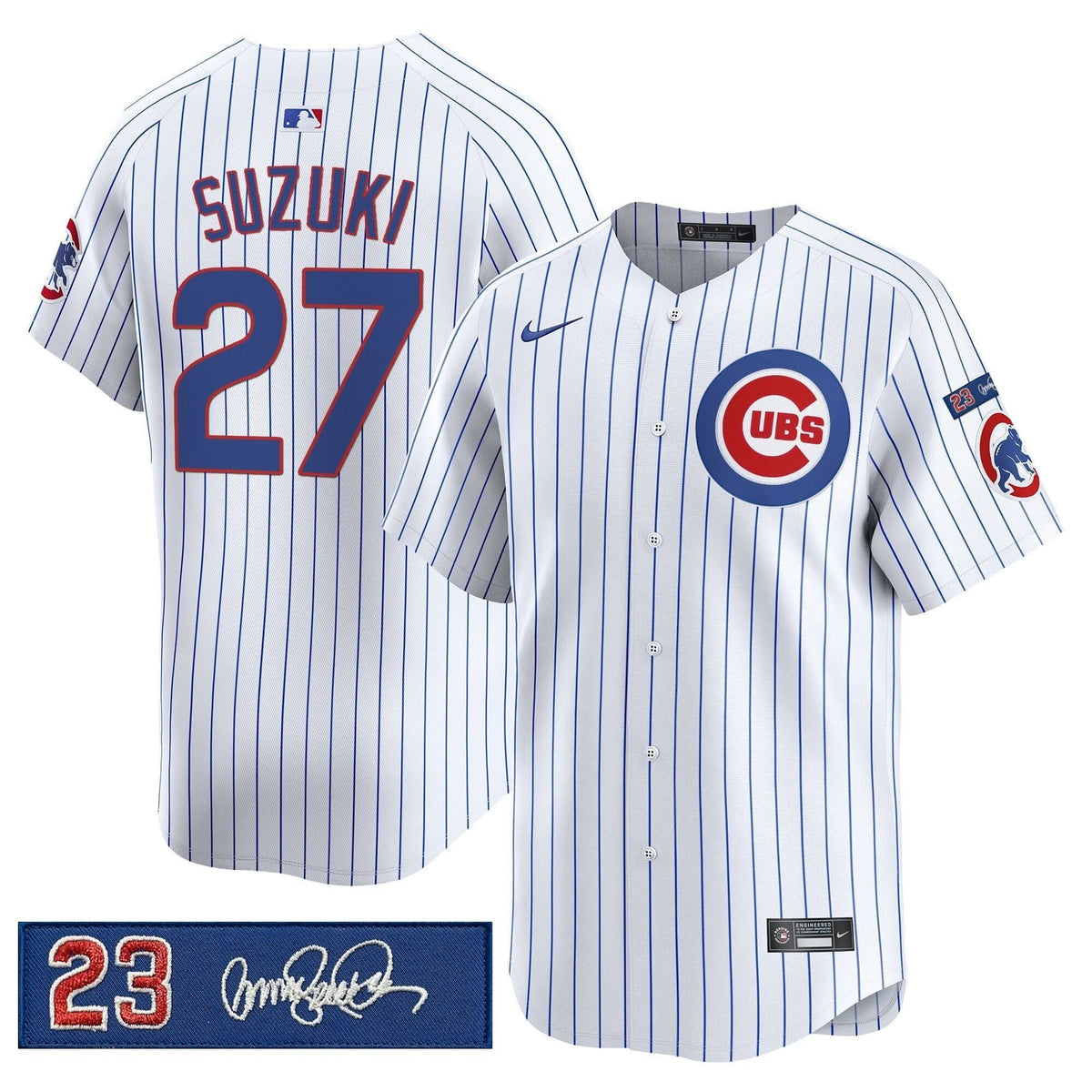 CC 'Ryne Sandberg Tribute' Vapor Premier Limited Jersey V3 - Stitched