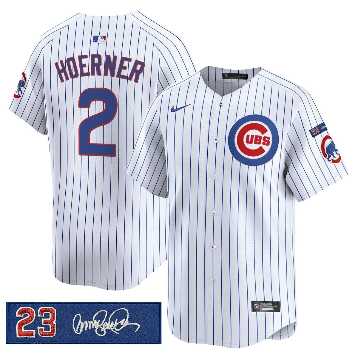 CC 'Ryne Sandberg Tribute' Vapor Premier Limited Jersey V3 - Stitched