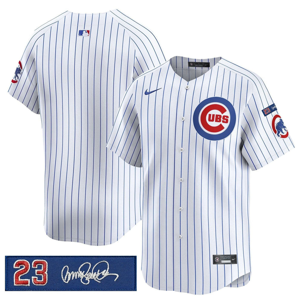 CC 'Ryne Sandberg Tribute' Vapor Premier Limited Jersey V3 - Stitched