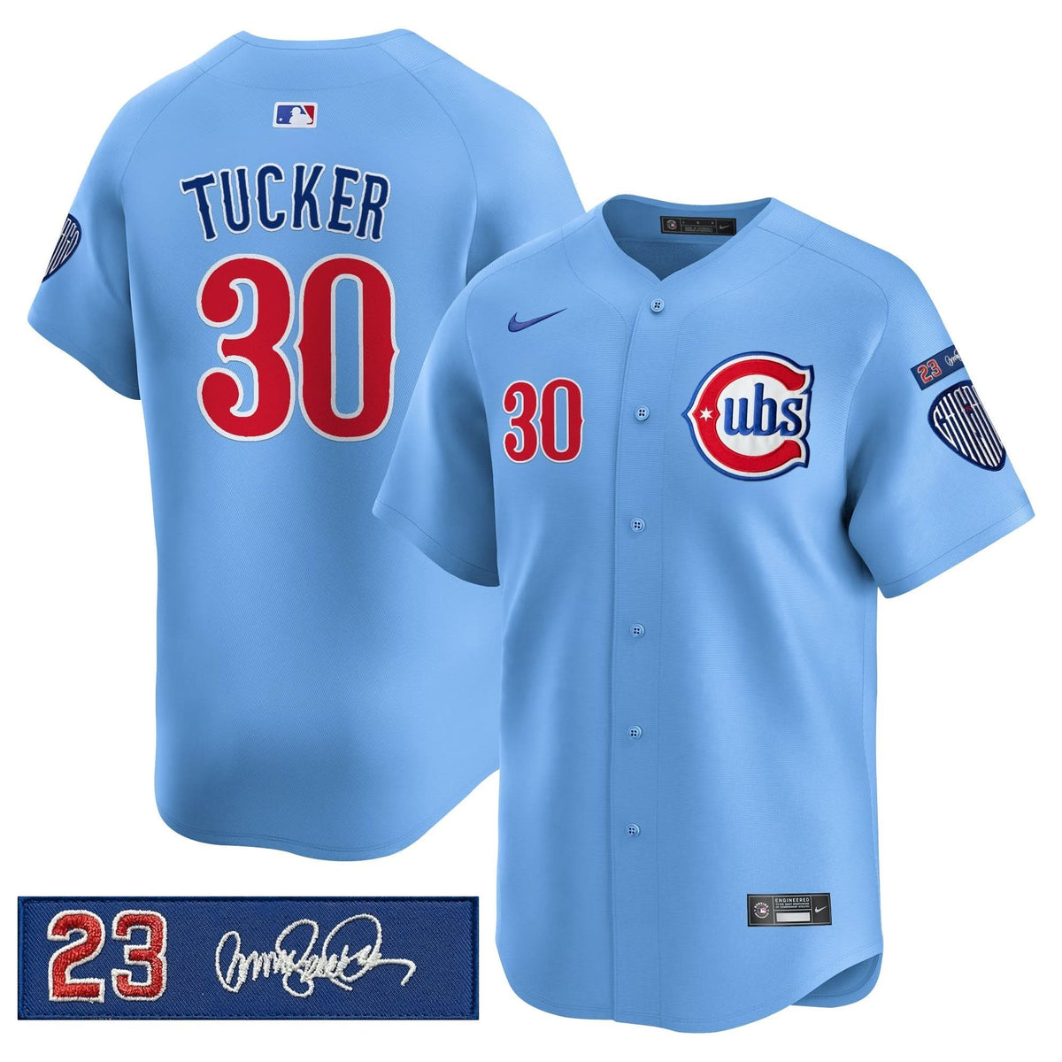 CC 'Ryne Sandberg Tribute' Vapor Premier Limited Jersey V3 - Stitched