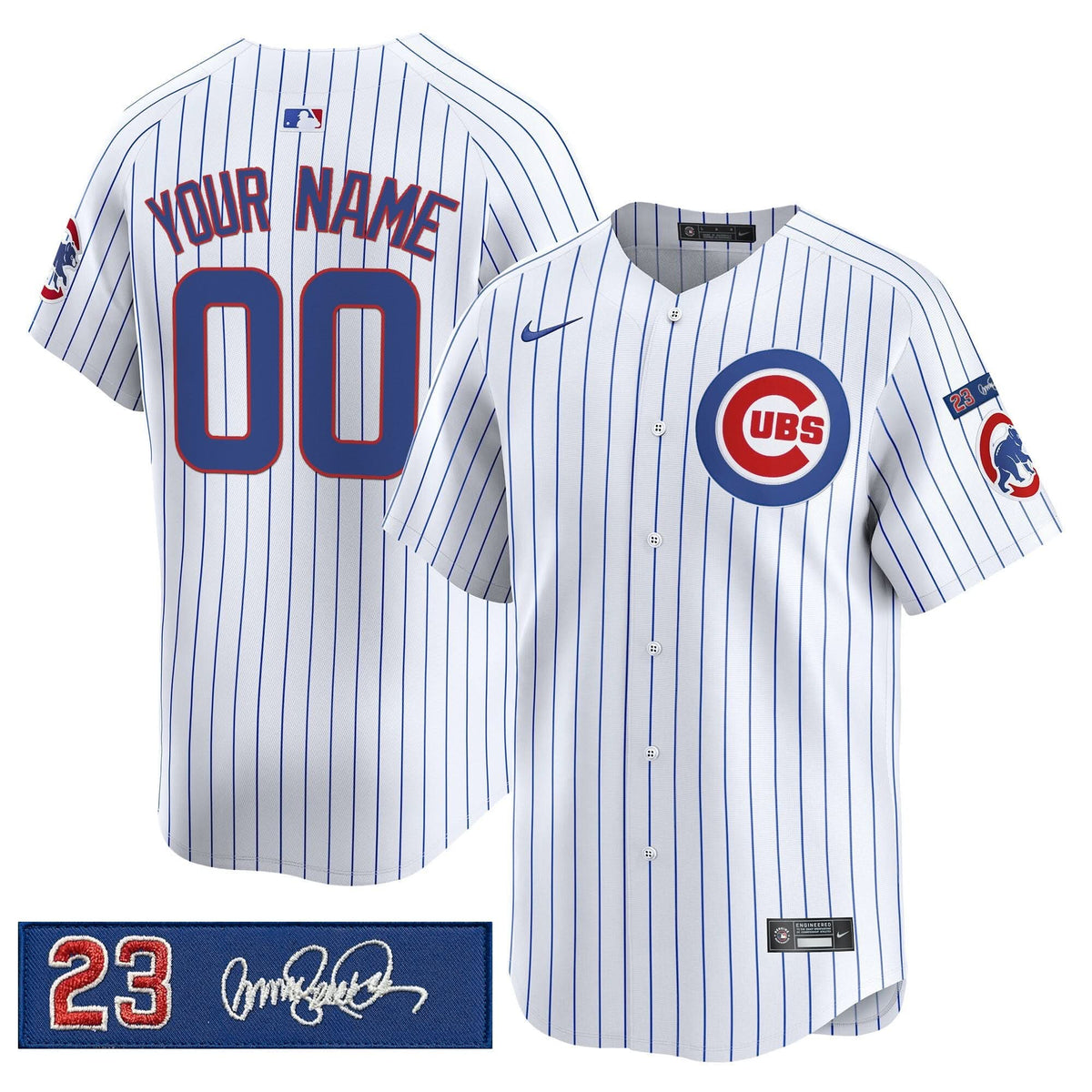 CC 'Ryne Sandberg Tribute' Vapor Premier Limited Custom Jersey V3 - Stitched