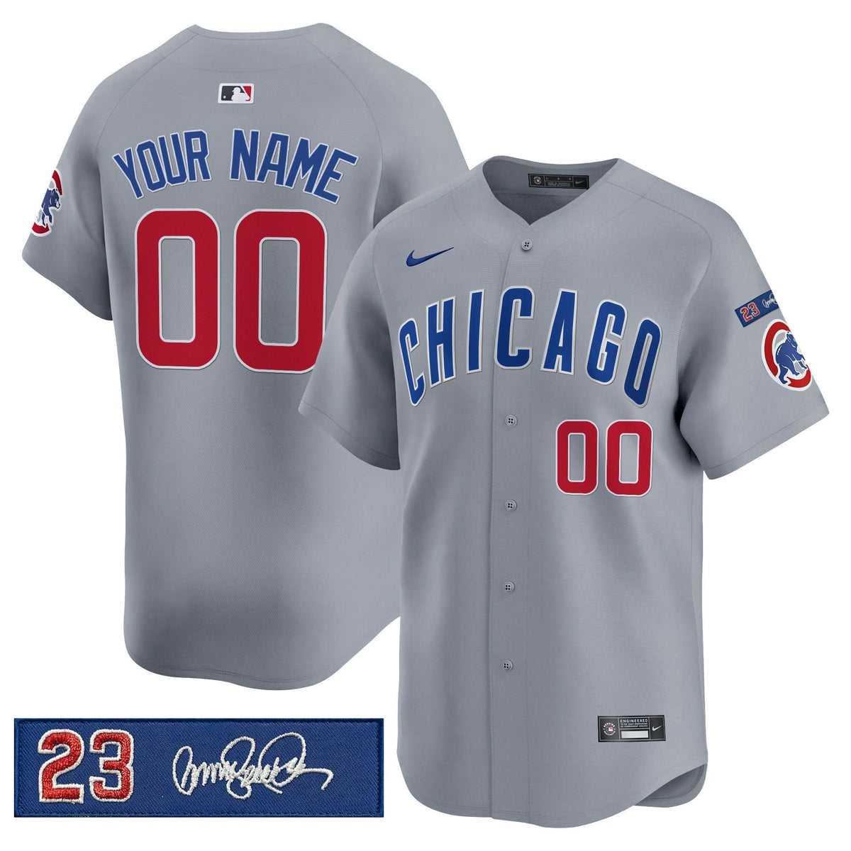 CC 'Ryne Sandberg Tribute' Vapor Premier Limited Custom Jersey V3 - Stitched