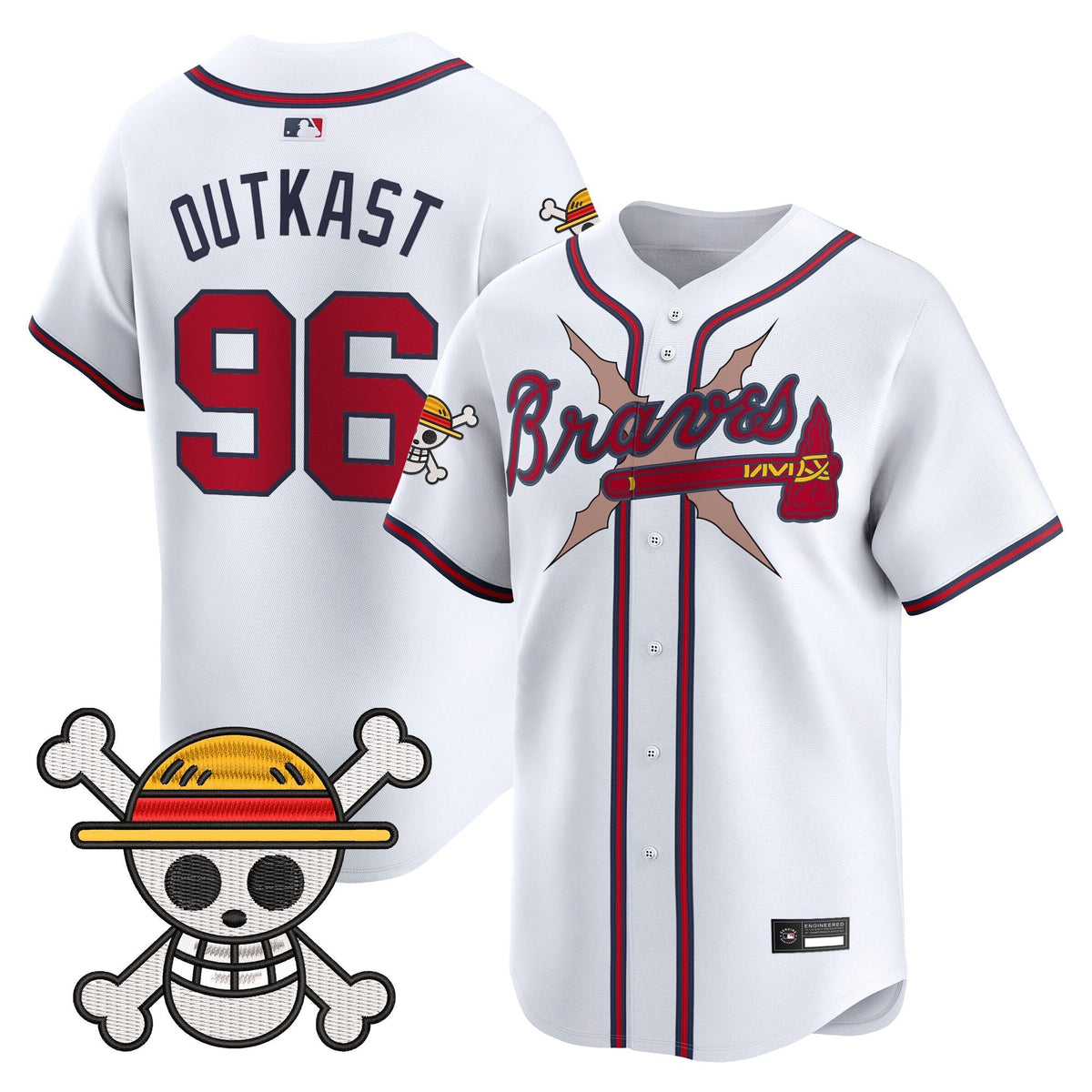 ATL x  OP Vapor Premier Limited Jersey - Stitched