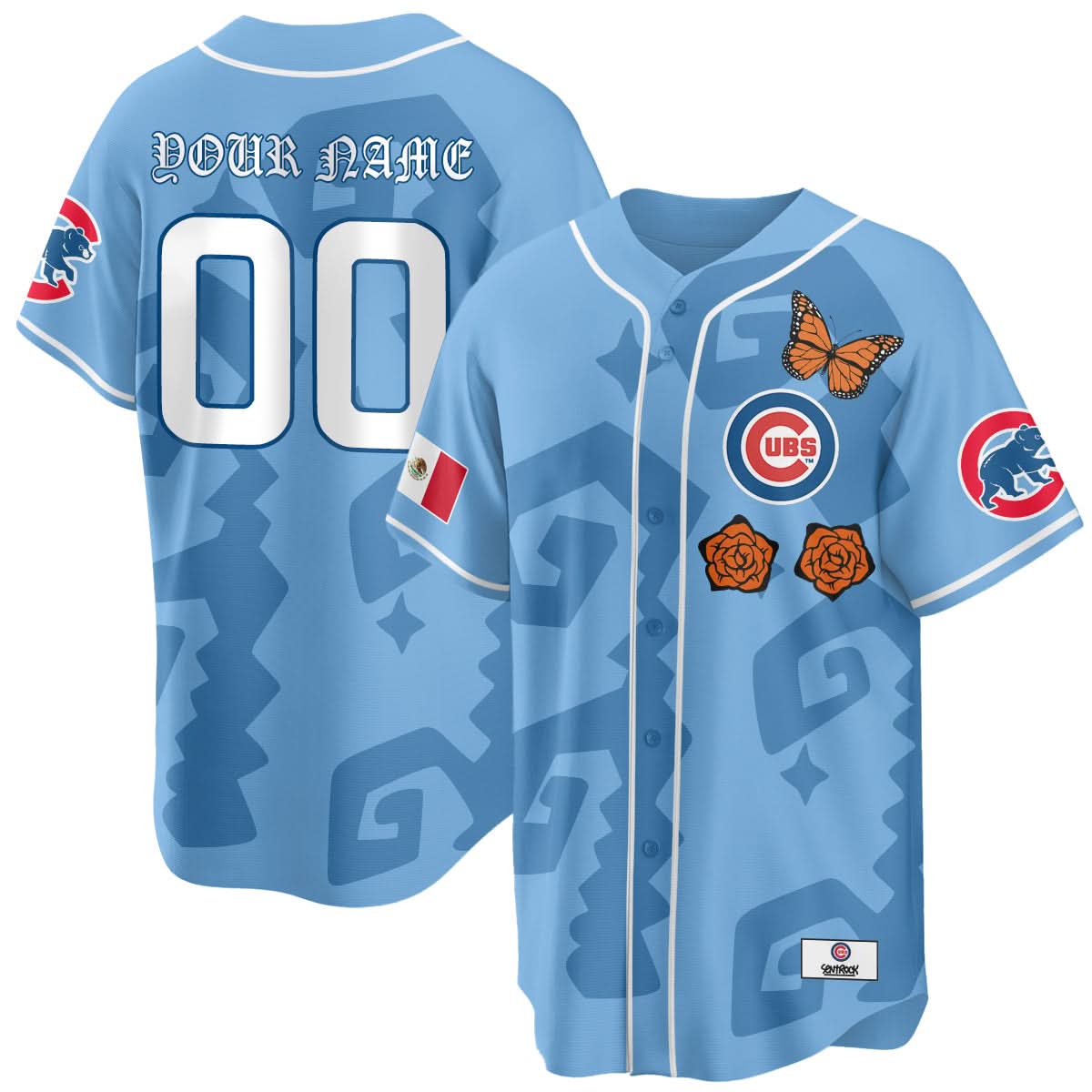 CC "Xicago" Mexican Heritage Custom Jersey - Stitched