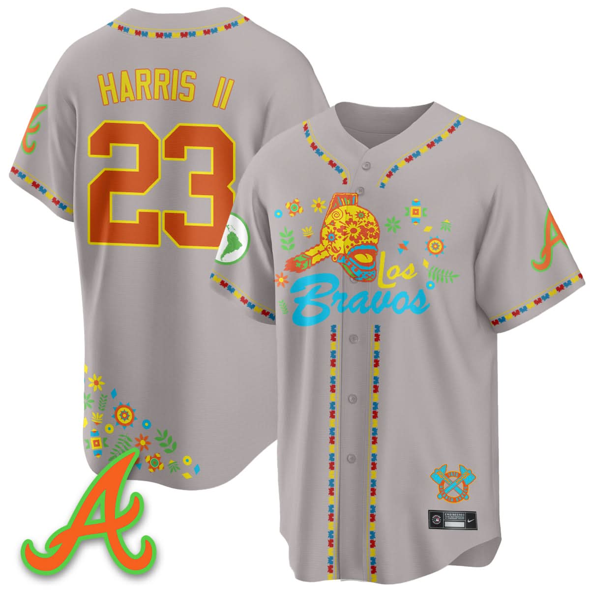 AB 2025 "Los Bravos" Jersey V2 - Stitched