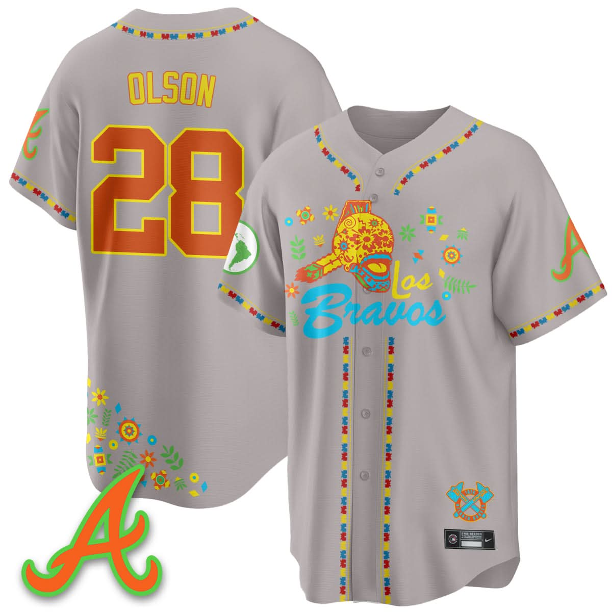 AB 2025 "Los Bravos" Jersey V2 - Stitched