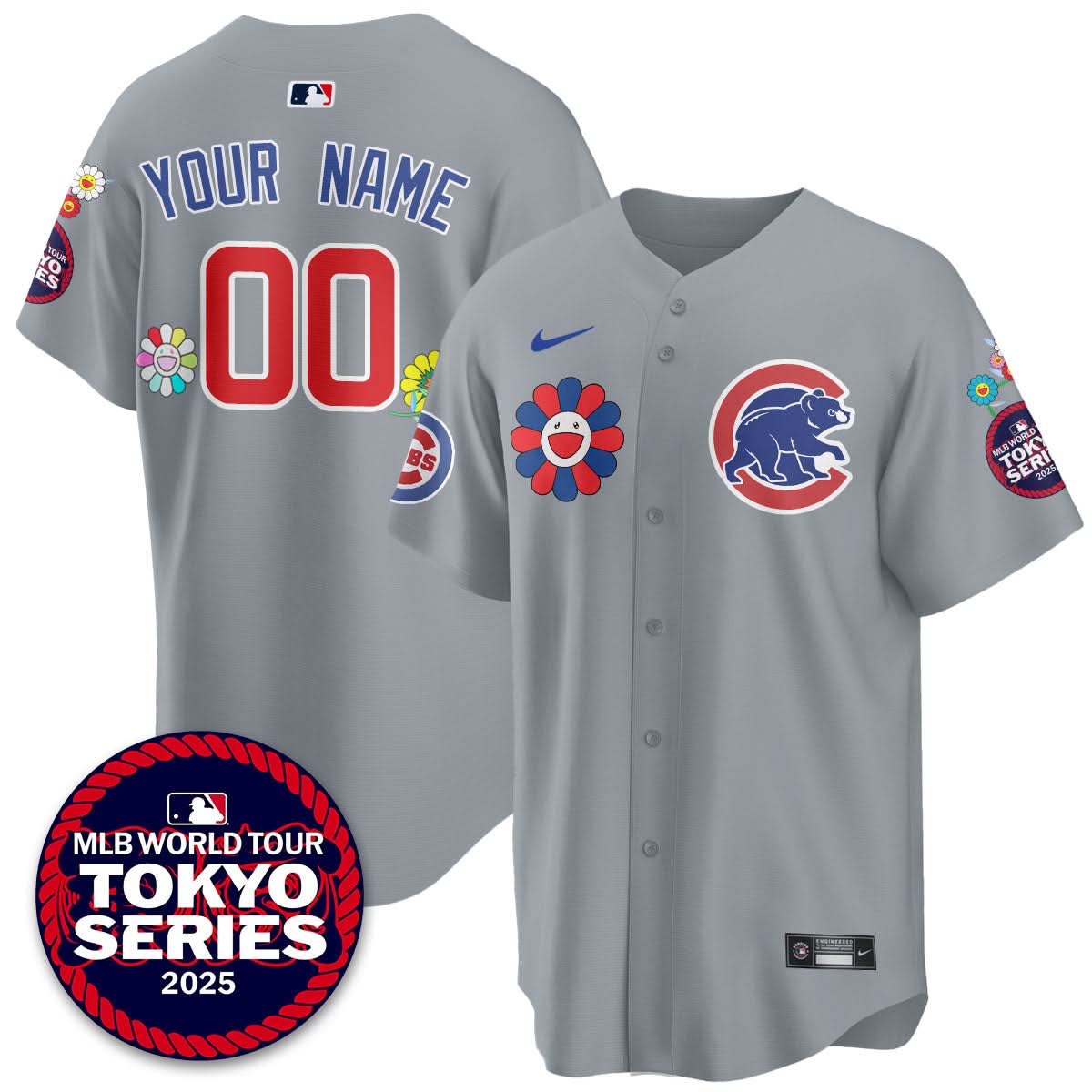 CC Tokyo Series 2025 Vapor Premier Limited  Custom Jersey - Stitched