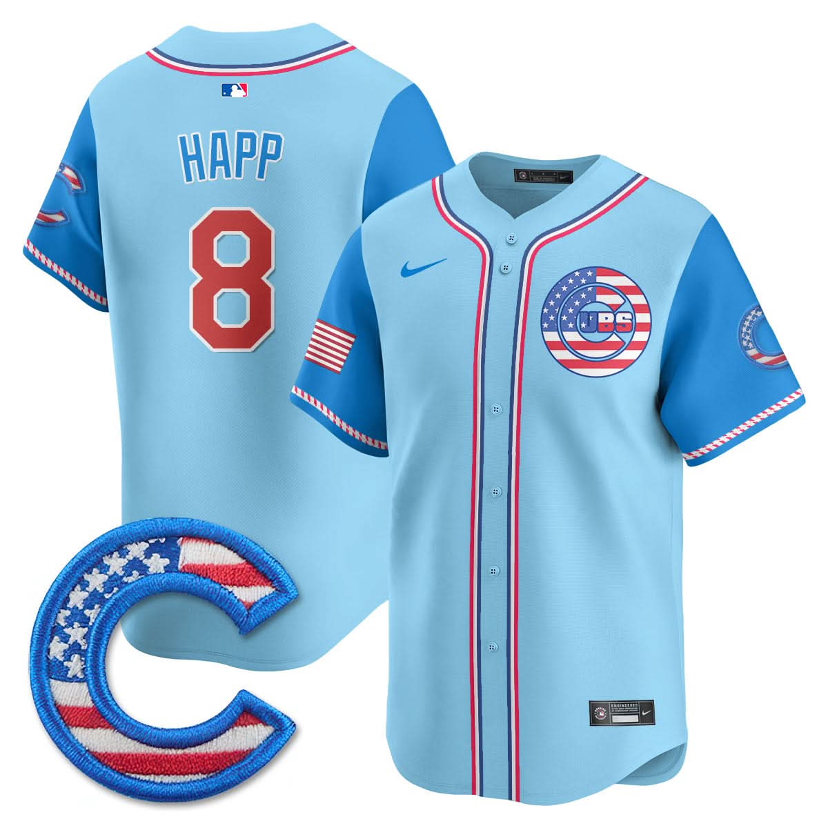 CC 2025 Fourth of July Jersey - Stitched