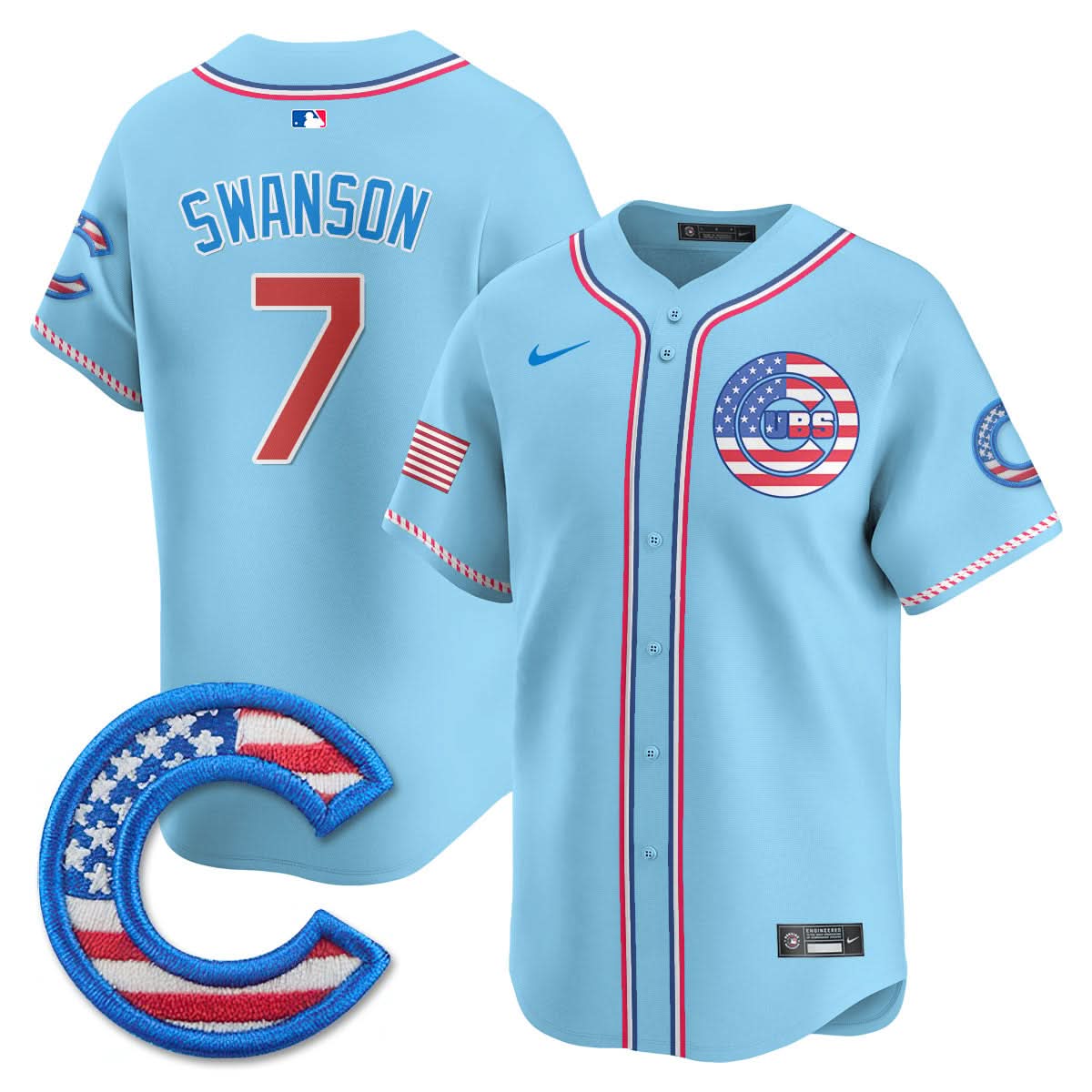 CC 2025 Fourth of July Jersey - Stitched