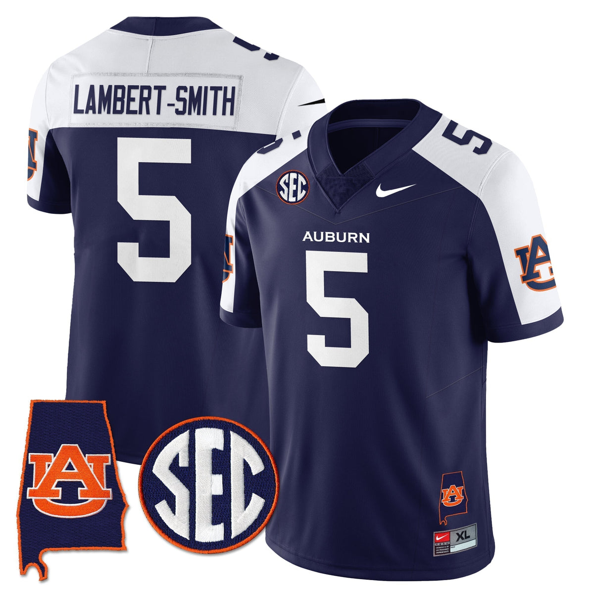 AT 2025 Alabama Patch Vapor Limited Jersey
