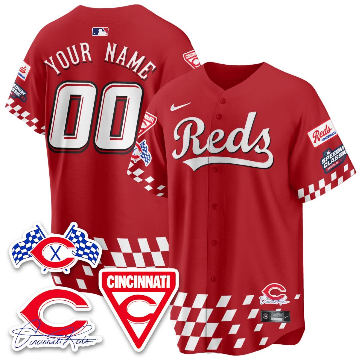 CR 2025 Speedway Limited Custom Jersey - Stitched