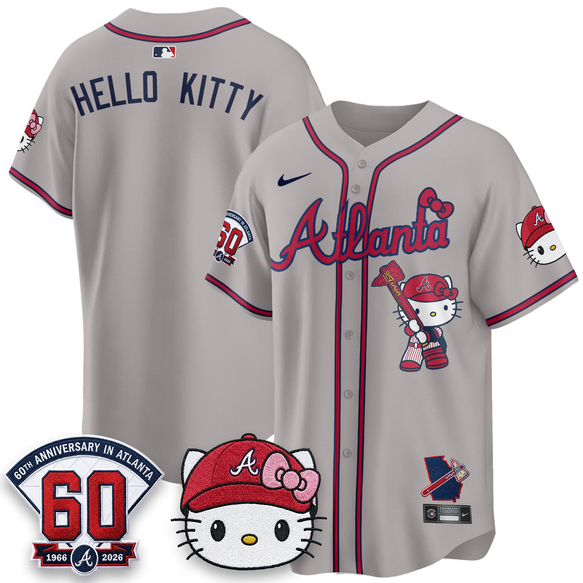 ATL x Meow KT 2026 Vapor Limited Jersey - Stitched