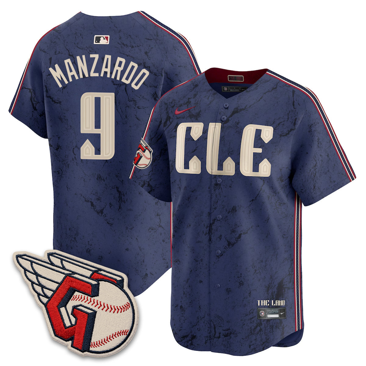 CLE 2026 Black Out Style Limited Vapor Jersey - Stitched