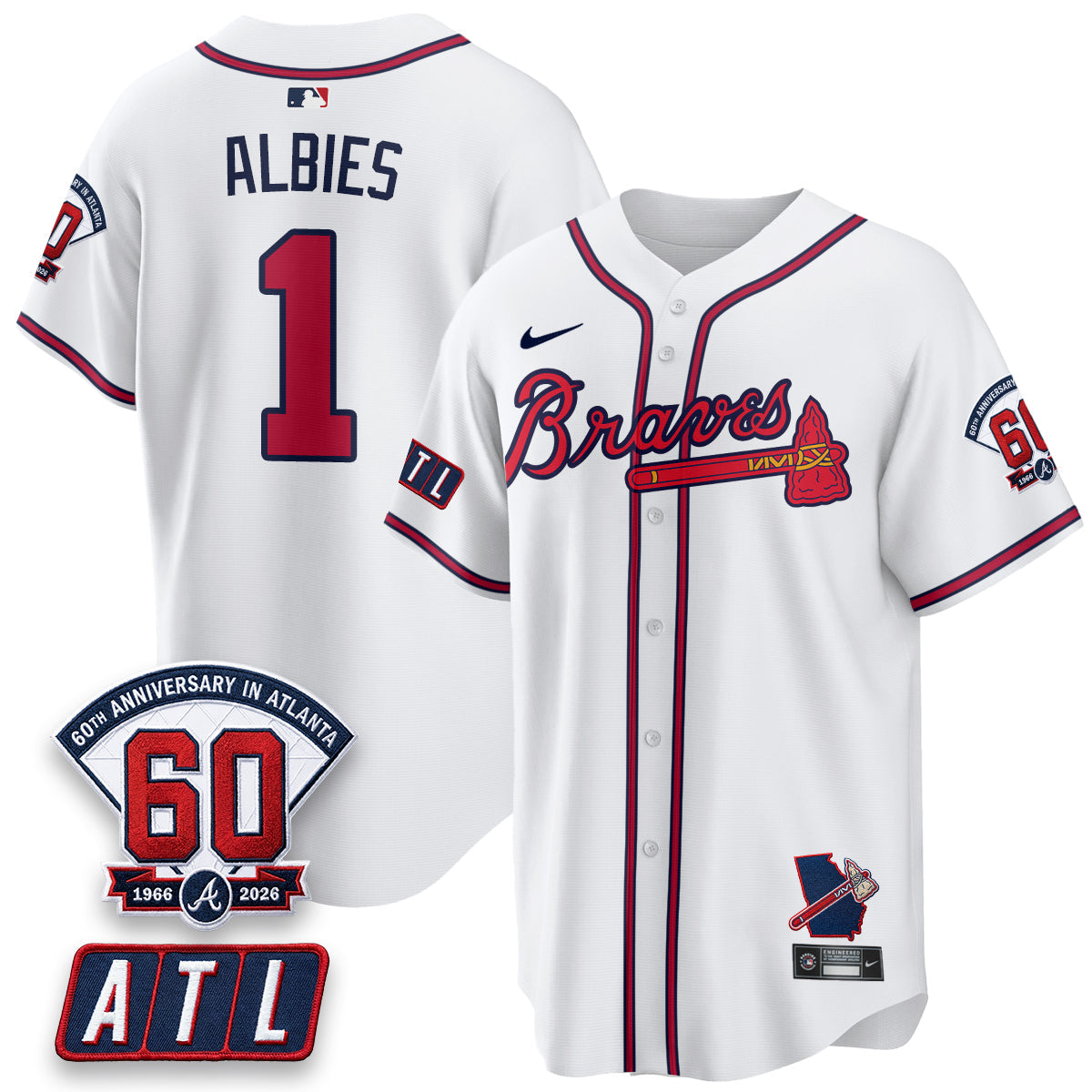 ATL 2026 60th Anniversary Vapor Limited Jersey - Stitched