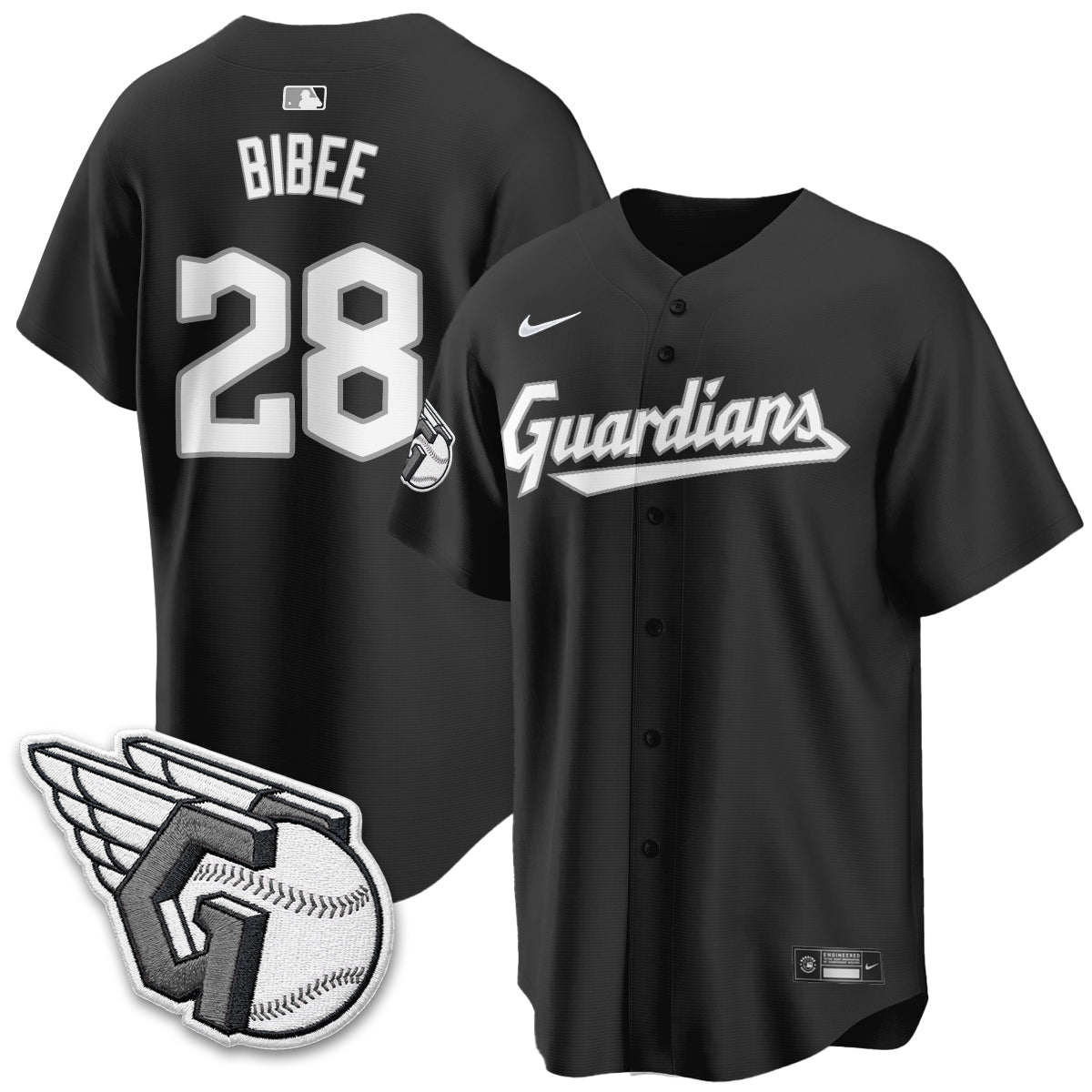 CLE 2026 Black Out Style Limited Vapor Jersey - Stitched