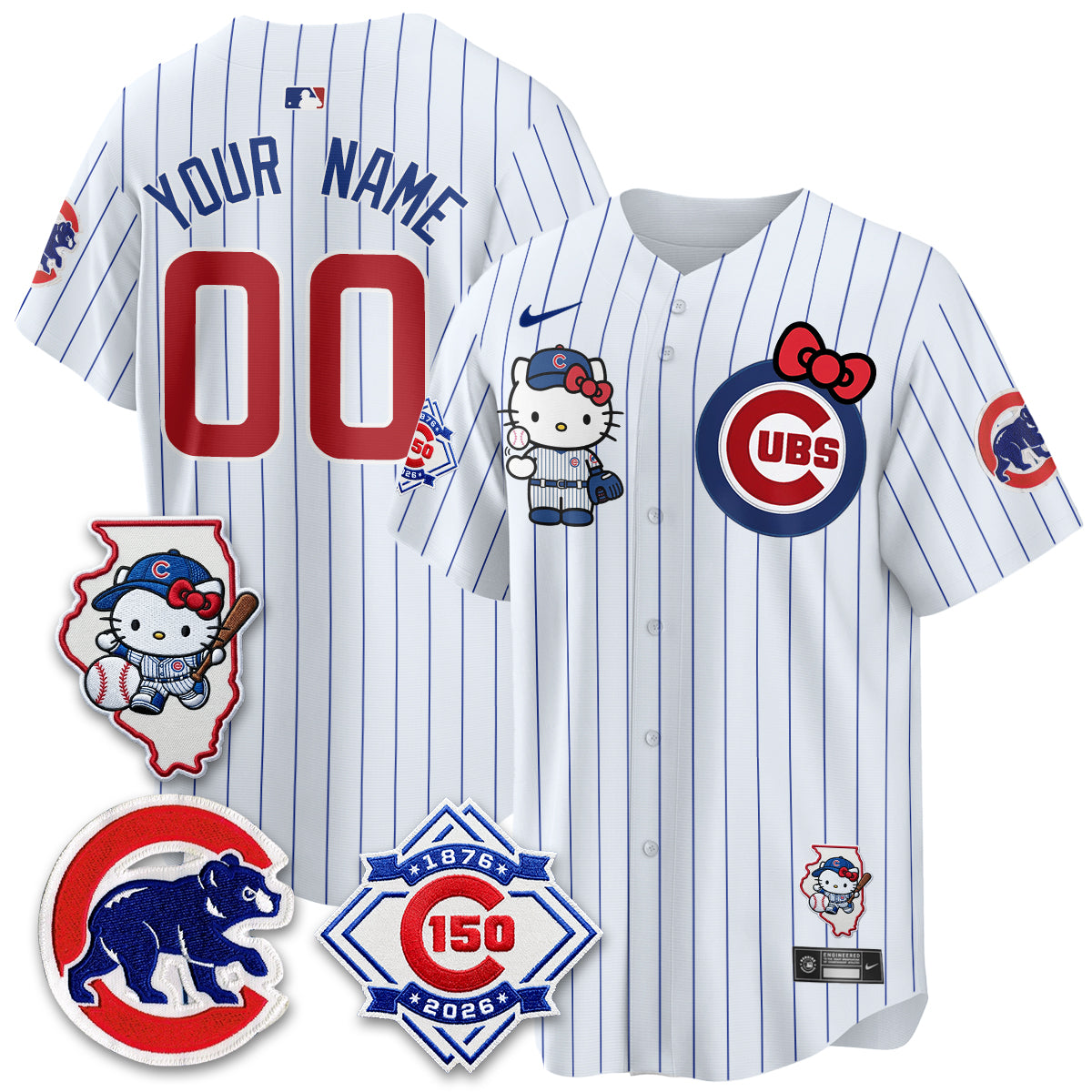 CHC x Meow KT Vapor Premier Limited Custom Jersey - Stitched V2