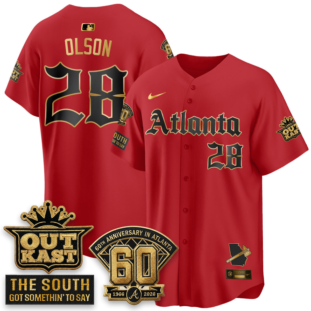 ATL 2026 Gothic Edition Vapor Limited Jersey - Stitched