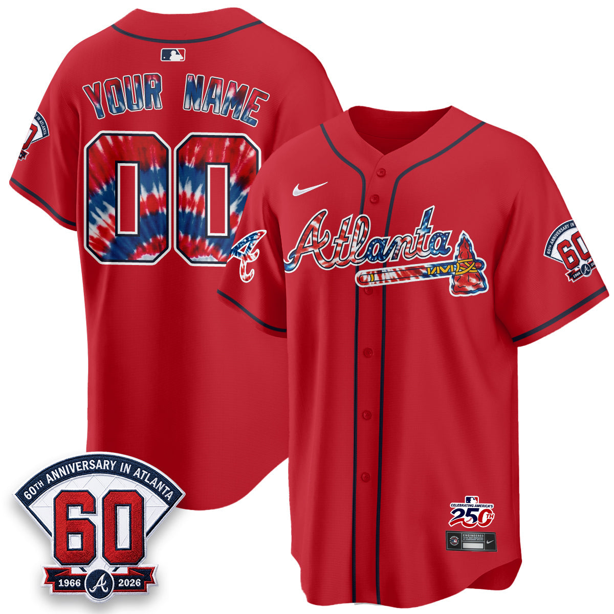 ATL Americana 2026 Vapor Limited Custom Jersey - Stitched
