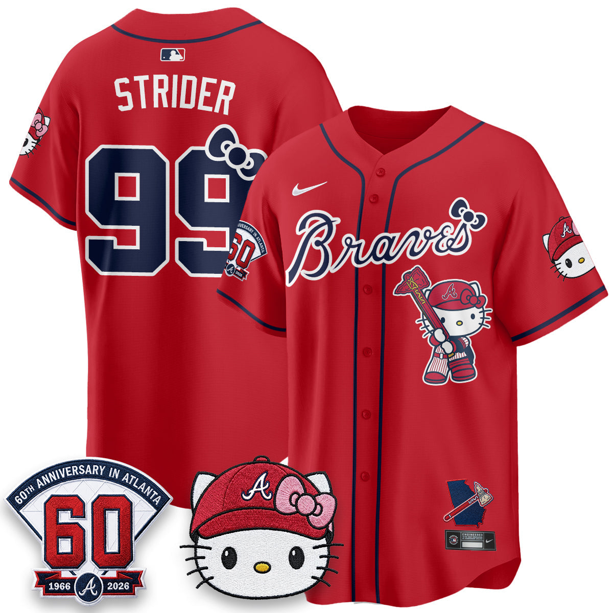 ATL x Meow KT 2026 Vapor Limited Jersey - Stitched