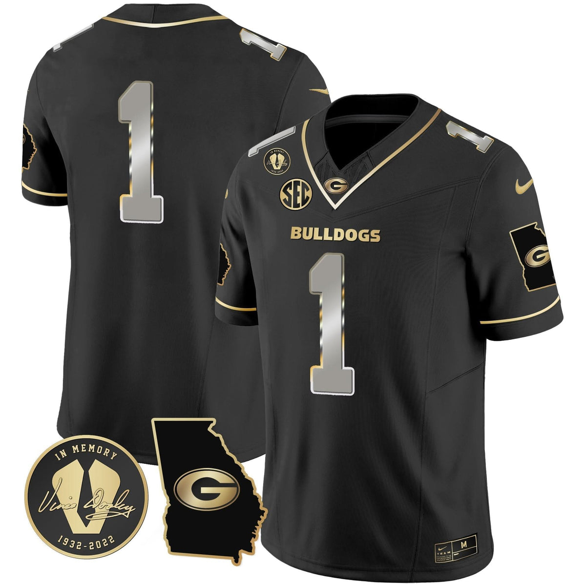 GB 2024 Vapor Jersey V3 - Georgia Map