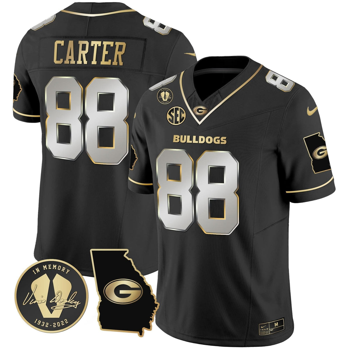 GB 2024 Vapor Jersey V3 - Georgia Map