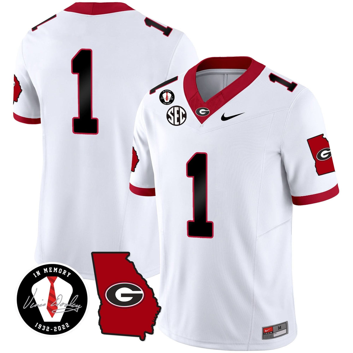 GB 2024 Vapor Jersey V3 - Georgia Map