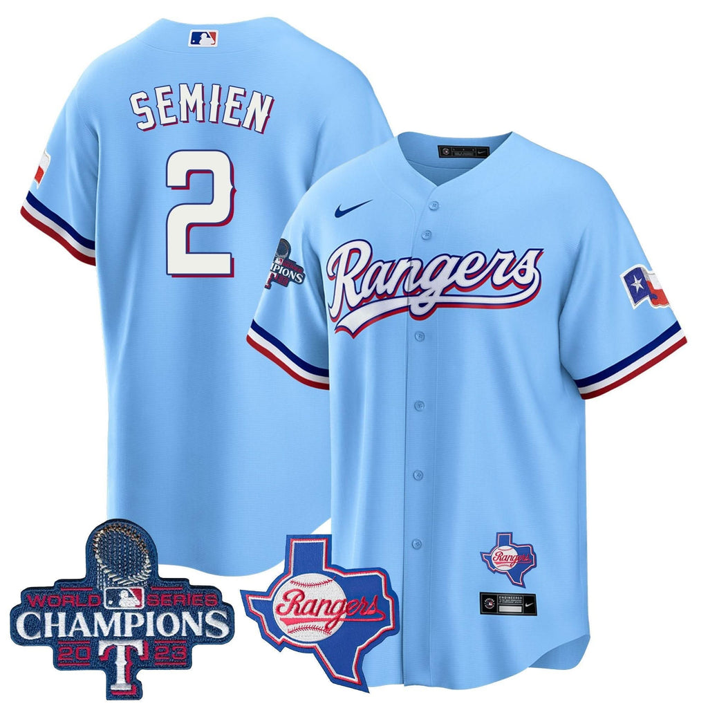 TR 2023 World Series Champions Cool Base Jersey V2 - Stitched