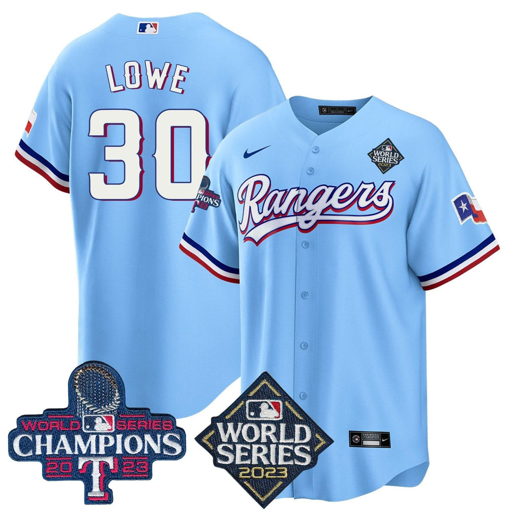 TR 2023 World Series Champions Cool Base Jersey V4 - Stitched