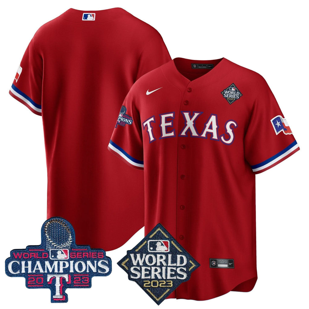 TR 2023 World Series Champions Cool Base Jersey V4 - Stitched