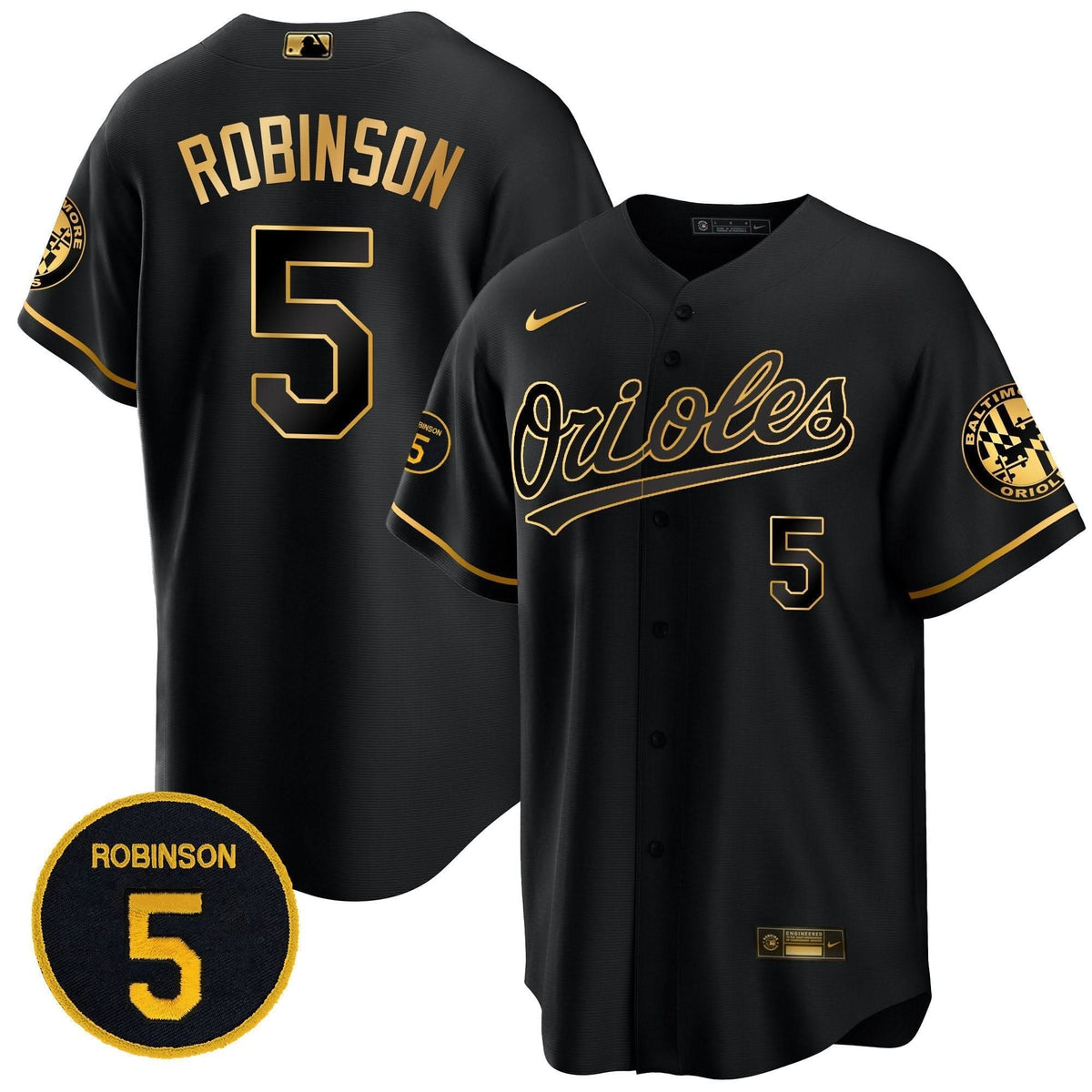 BO Robinson Patch Cool Base Jersey – Stitched