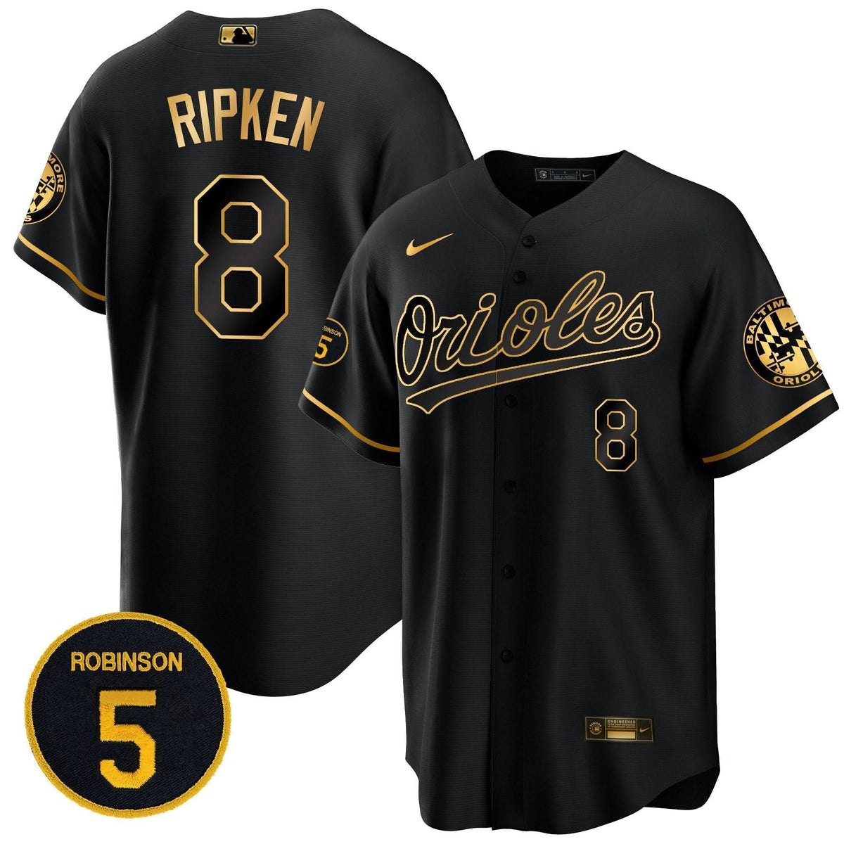 BO Robinson Patch Cool Base Jersey – Stitched