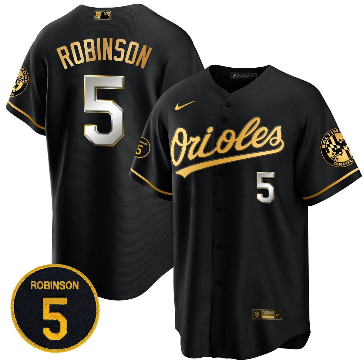 BO Robinson Patch Cool Base Jersey – Stitched