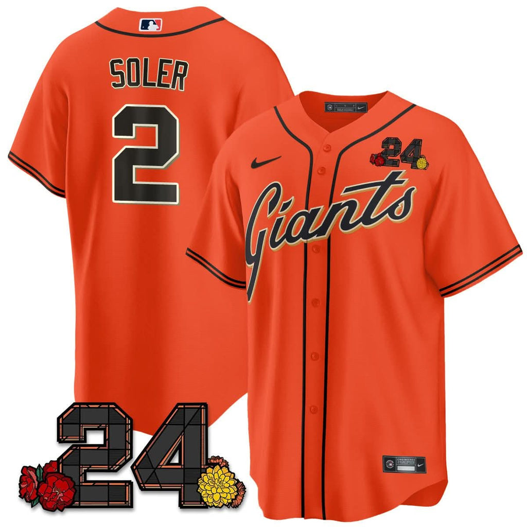 SFG 2024 Willie Mays Patch Vapor Premier Limited Jersey V2 - Stitched