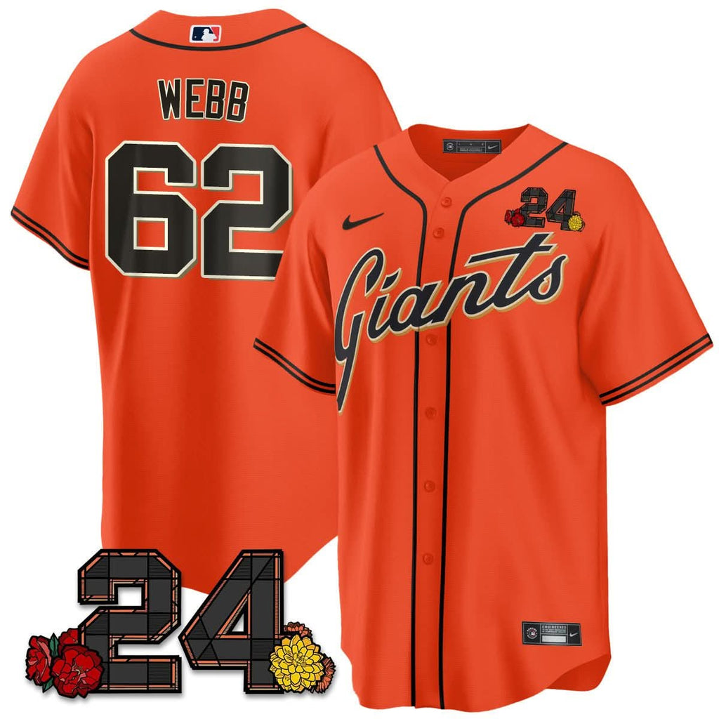 SFG 2024 Willie Mays Patch Vapor Premier Limited Jersey V2 - Stitched